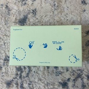Off white sunglasses case